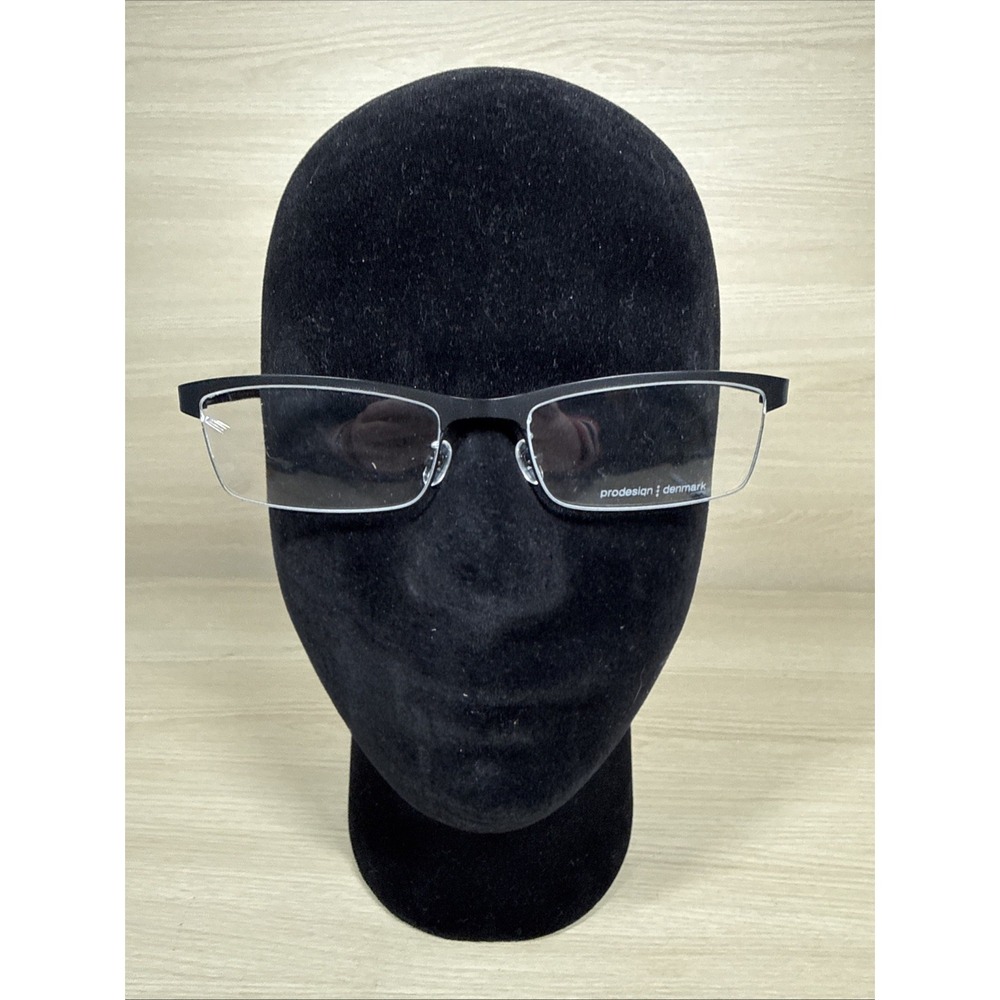 Prodesign Denmark Eyeglasses Frame 4-Dimension‎ 4105 c.6031 55-18 Black/Red